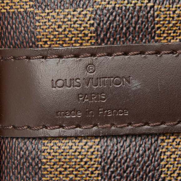 LOUIS VUITTON Brown Damier Leather Shoulder Bag